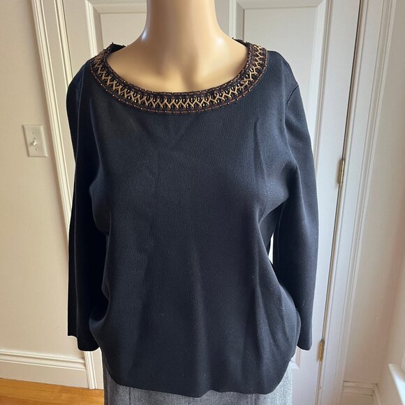 Valerie Stevens vintage women sweater size Large - Picture 2 of 5